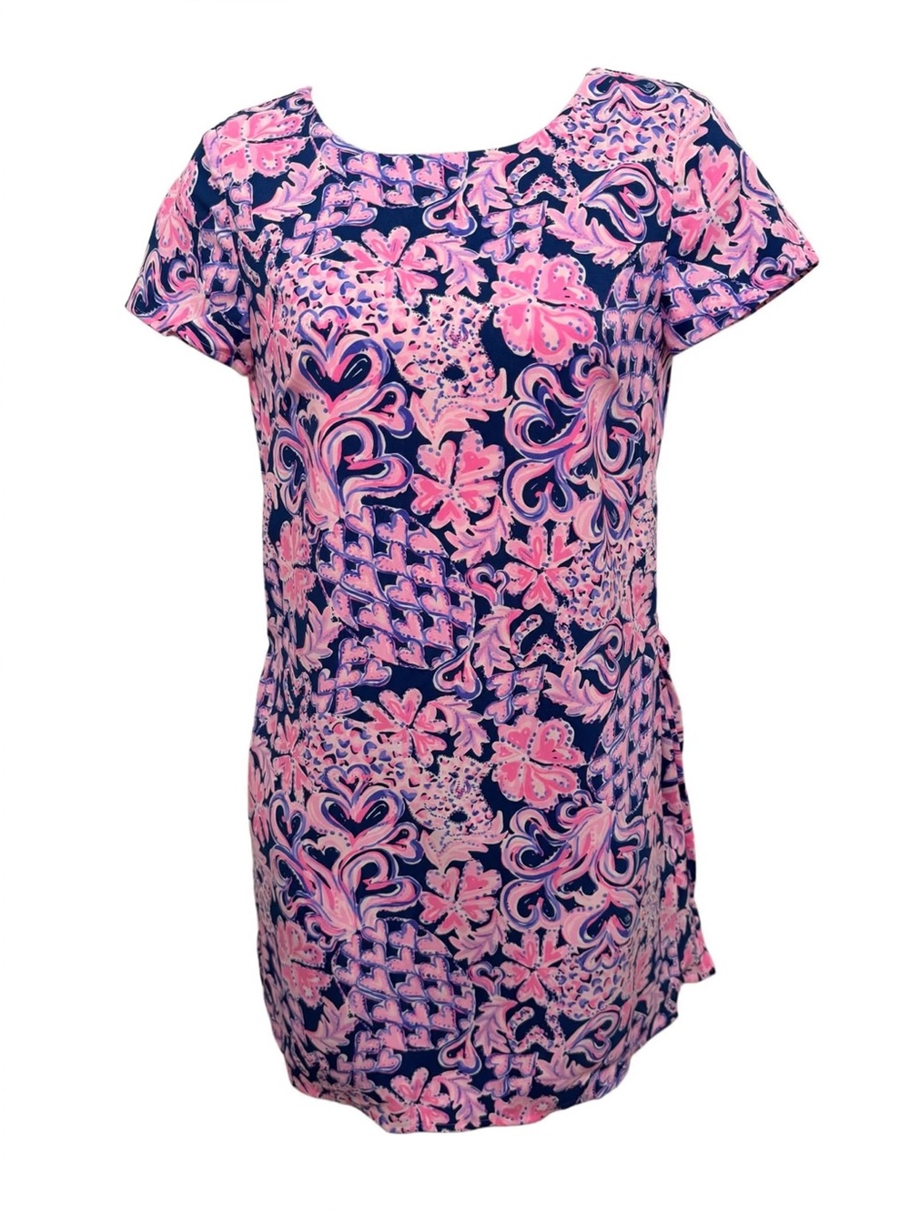Lilly Pulitzer Blanca Romper Blue Haven Little Flamenco Pineapple size 00